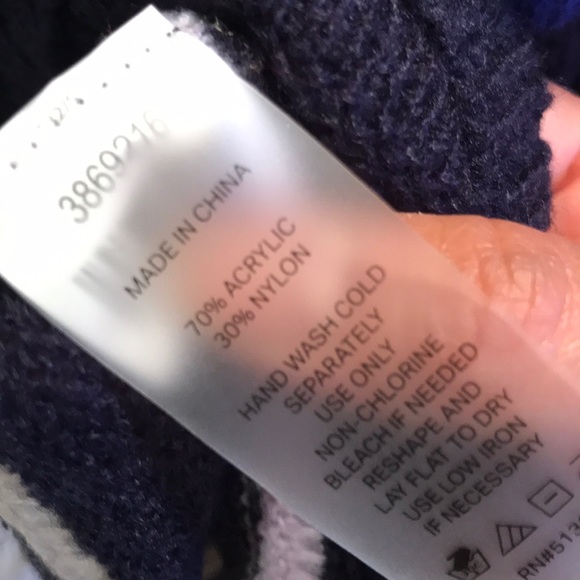 Court & Rowe striped loose knit sweater S - Picture 6 of 6